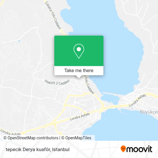 tepecik Derya kuaför map