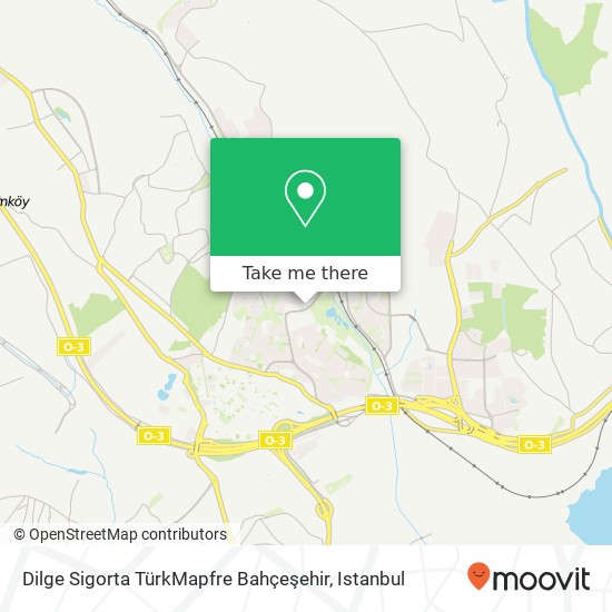 Dilge Sigorta TürkMapfre Bahçeşehir map