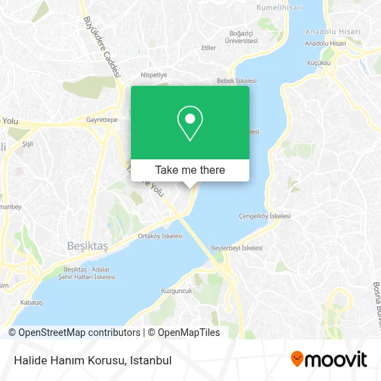 Halide Hanım Korusu map