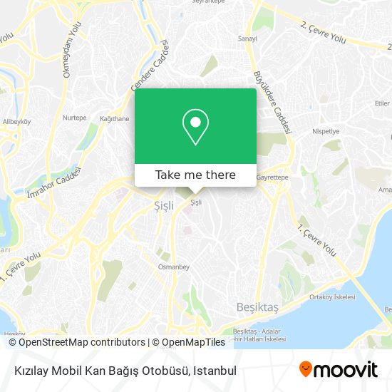 Kızılay Mobil Kan Bağış Otobüsü map