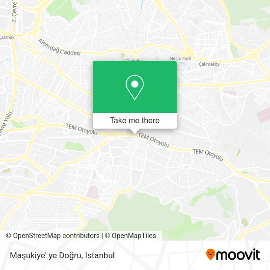 Maşukiye' ye Doğru map