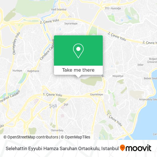 Selehattin Eyyubi Hamza Saruhan Ortaokulu map