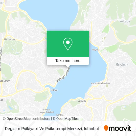 Degisim Psikiyatri Ve Psikoterapi Merkezi map