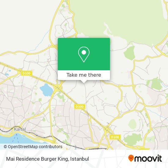 Mai Residence Burger King map