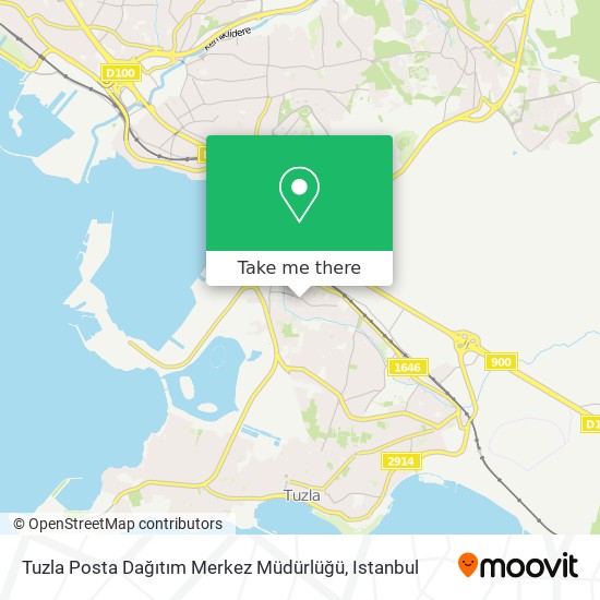 Tuzla Posta Dağıtım Merkez Müdürlüğü map