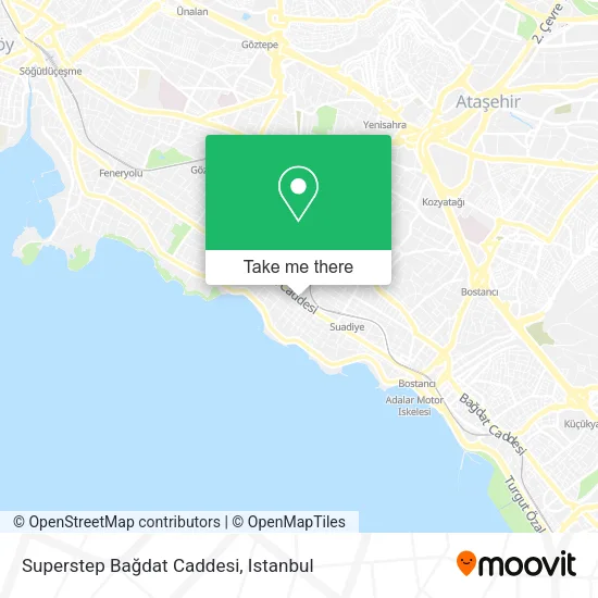 Superstep Bağdat Caddesi map