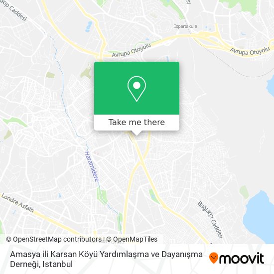 Amasya ili Karsan Köyü Yardımlaşma ve Dayanışma Derneği map