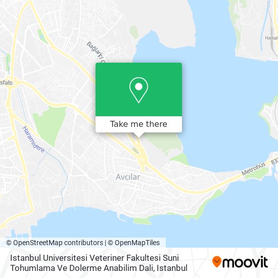 Istanbul Universitesi Veteriner Fakultesi Suni Tohumlama Ve Dolerme Anabilim Dali map