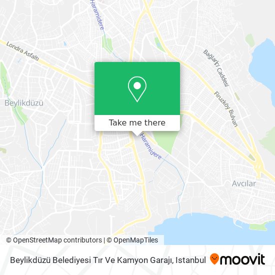 Beylikdüzü Belediyesi Tır Ve Kamyon Garajı map