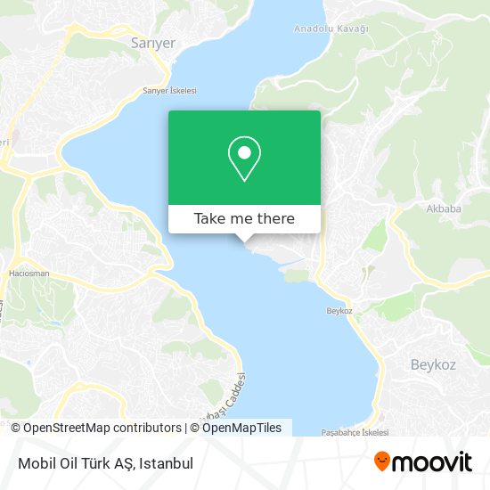 Mobil Oil Türk AŞ map