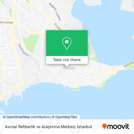 Avcılar Rehberlik ve Araştırma Merkezi map