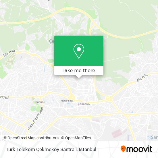 Türk Telekom Çekmeköy Santrali map