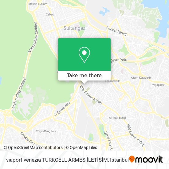 viaport venezia TURKCELL ARMES İLETİSİM map