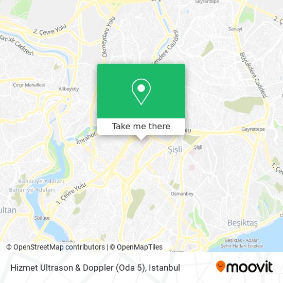 Hizmet Ultrason & Doppler (Oda 5) map