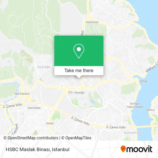 HSBC Maslak Binası map