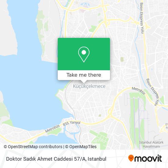 Doktor Sadık Ahmet Caddesi 57 / A map