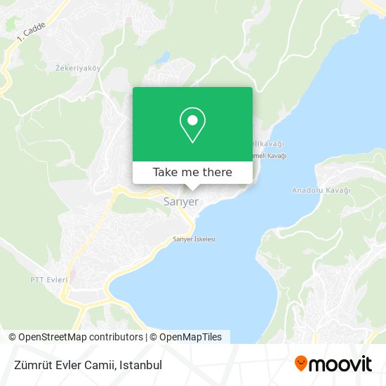 Zümrüt Evler Camii map