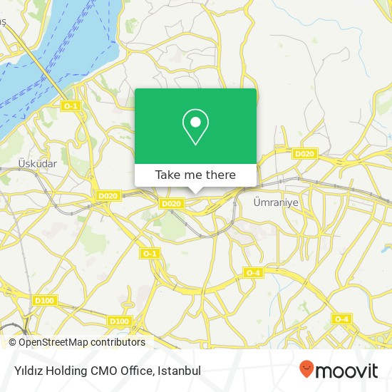 Yıldız Holding CMO Office map