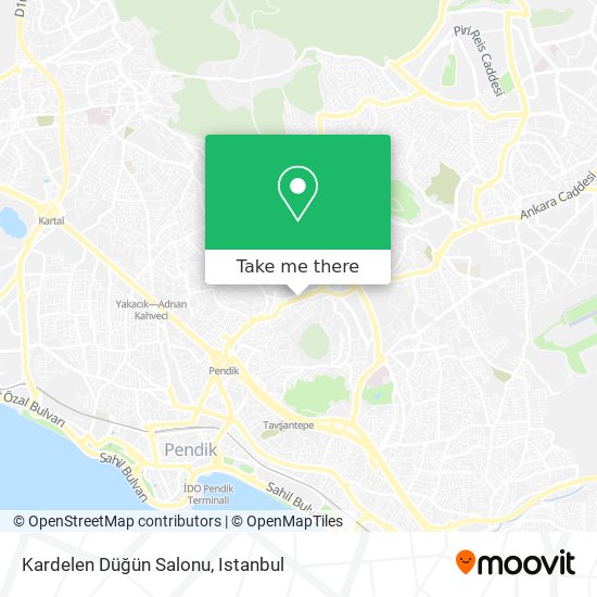Kardelen Düğün Salonu map