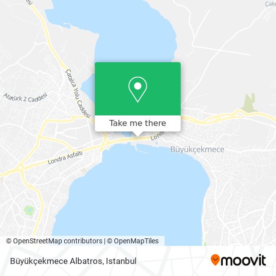 Büyükçekmece Albatros map