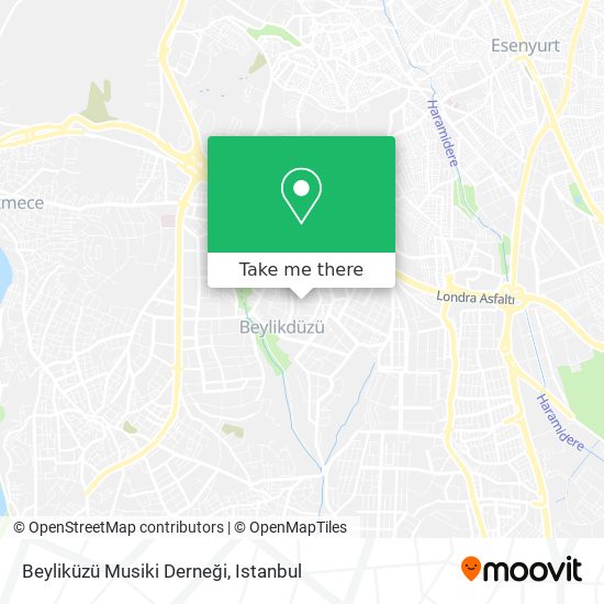 Beyliküzü Musiki Derneği map