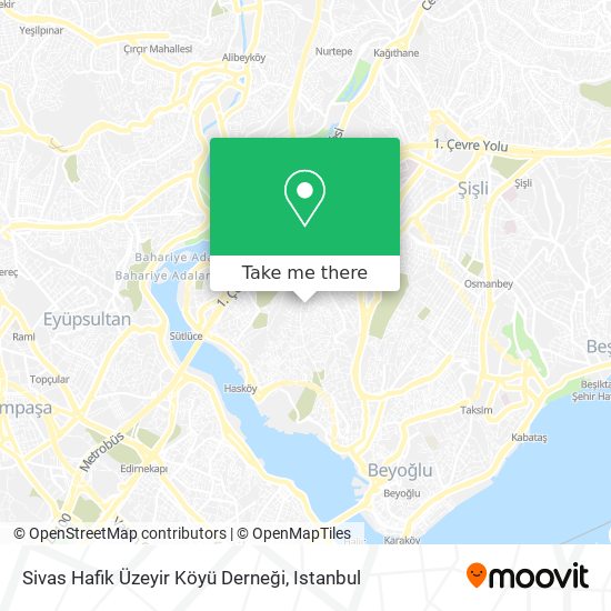 Sivas Hafik Üzeyir Köyü Derneği map