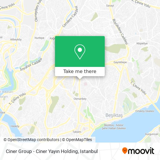 Ciner Group - Ciner Yayın Holding map