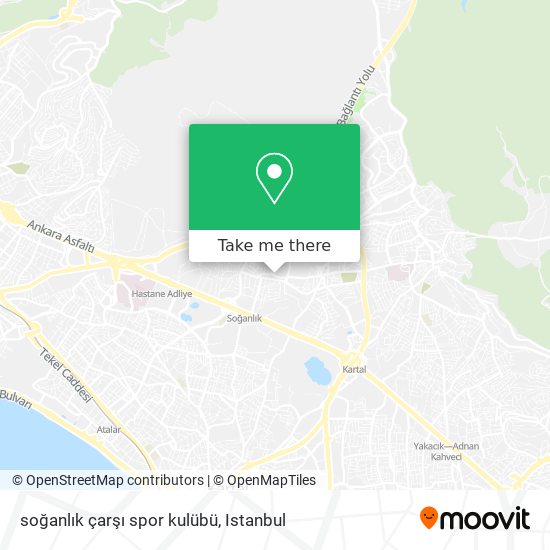 soğanlık çarşı spor kulübü map