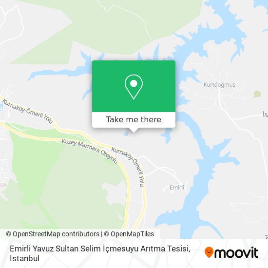 Emirli Yavuz Sultan Selim İçmesuyu Arıtma Tesisi map