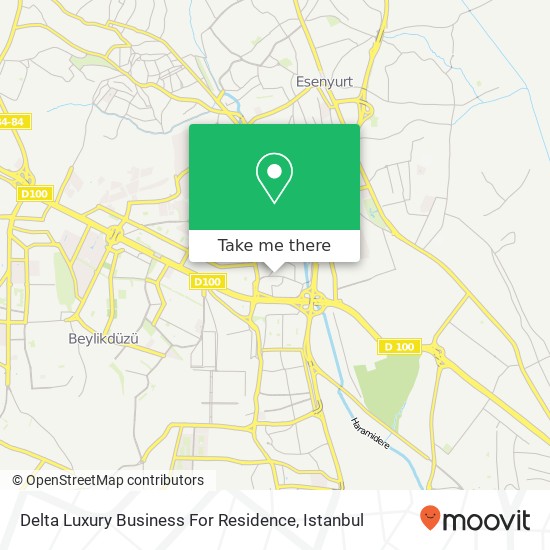 Delta Luxury Business  For Residence map