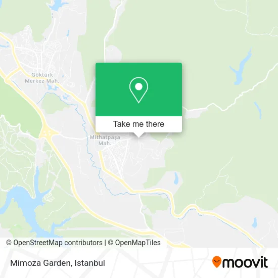 Mimoza Garden map