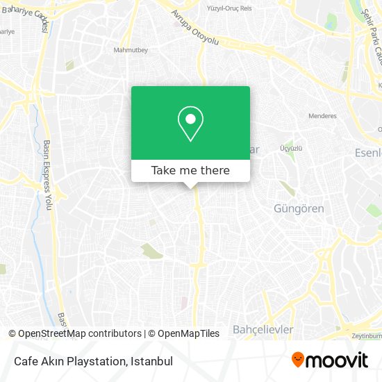 Cafe Akın Playstation map