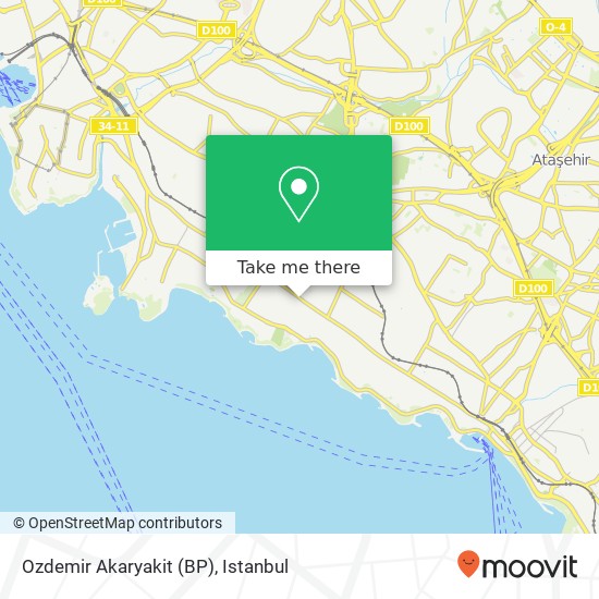 Ozdemir Akaryakit (BP) map