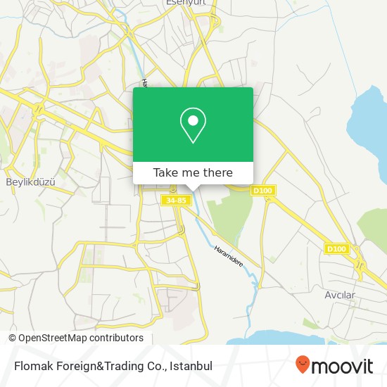 Flomak Foreign&Trading Co. map