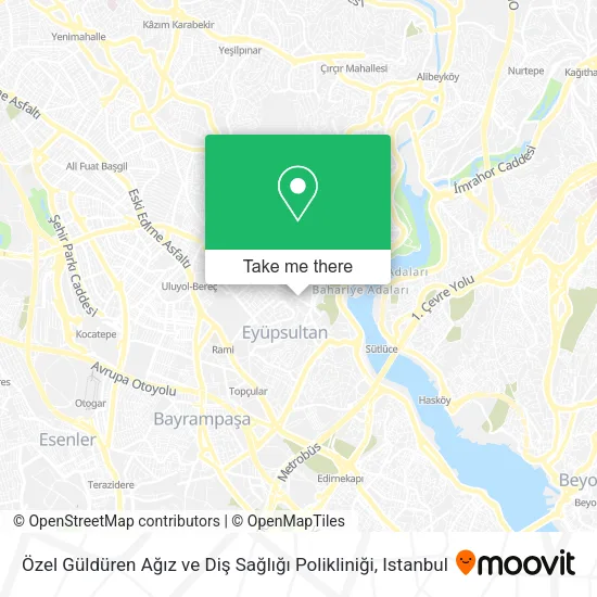 Özel Güldüren Ağız ve Diş Sağlığı Polikliniği map