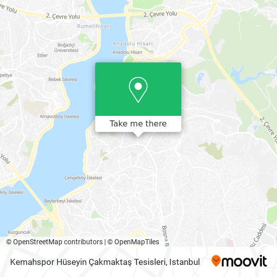 Kemahspor Hüseyin Çakmaktaş Tesisleri map