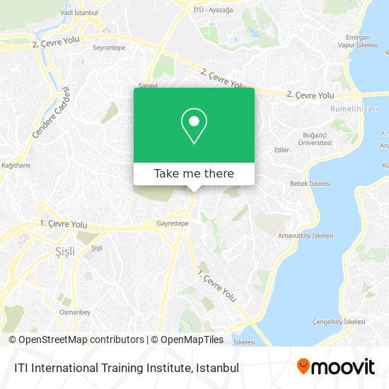 ITI International Training Institute map