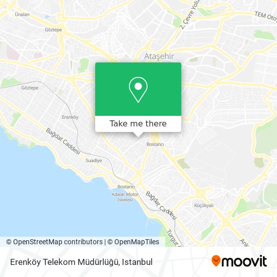 Erenköy Telekom Müdürlüğü map