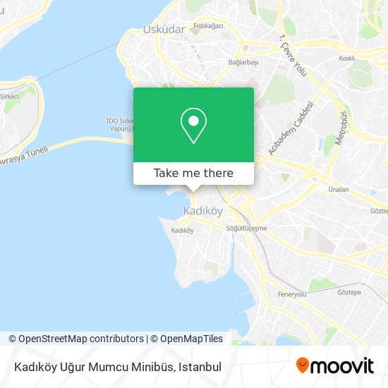 Kadıköy Uğur Mumcu Minibüs map