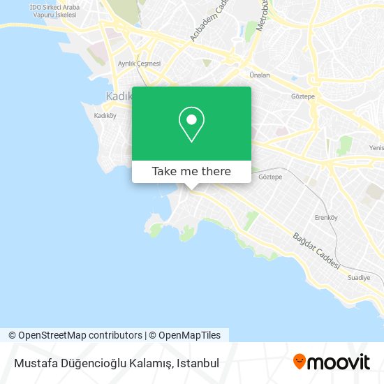Mustafa Düğencioğlu Kalamış map