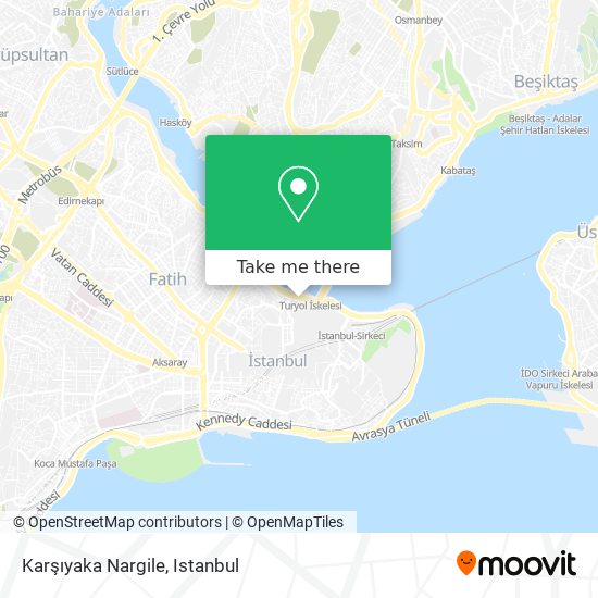 Karşıyaka Nargile map