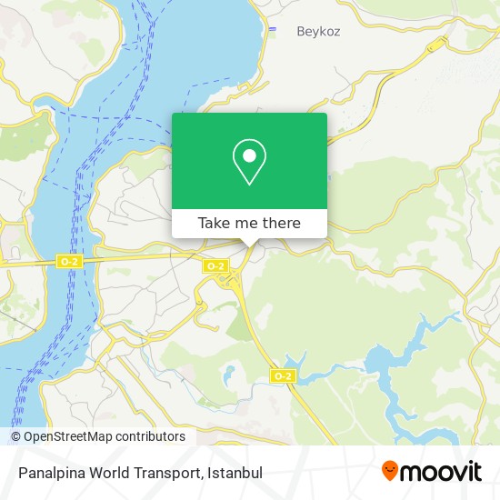 Panalpina World Transport map