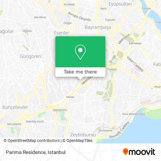 Parima Residence map