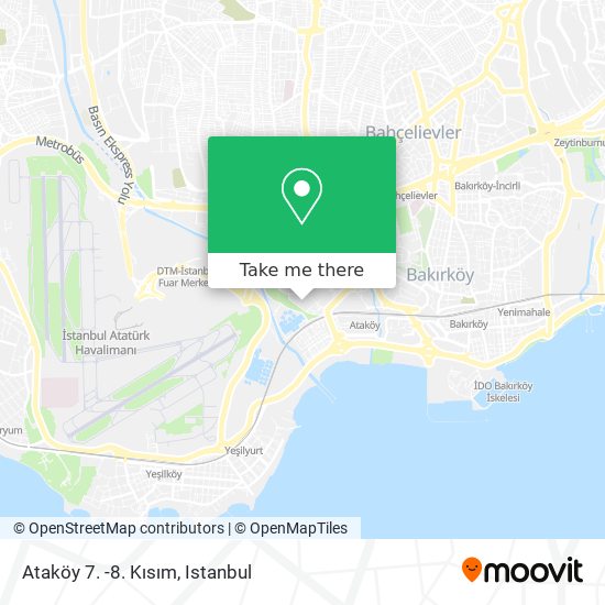 Ataköy 7. -8. Kısım map