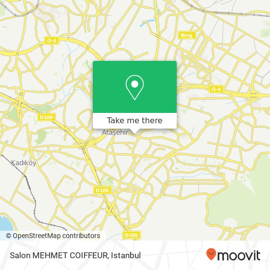 Salon MEHMET COIFFEUR map