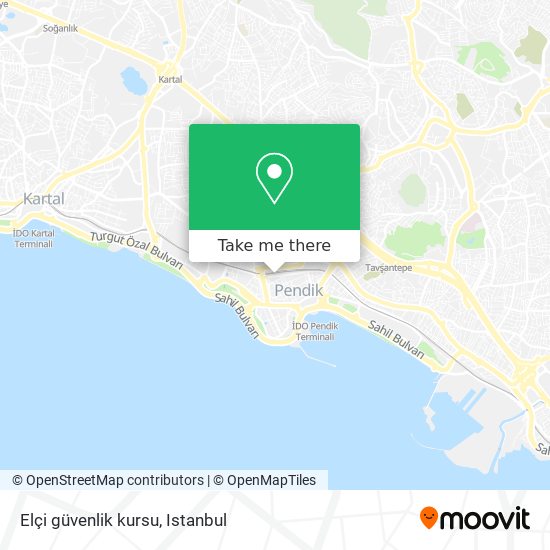Elçi güvenlik kursu map