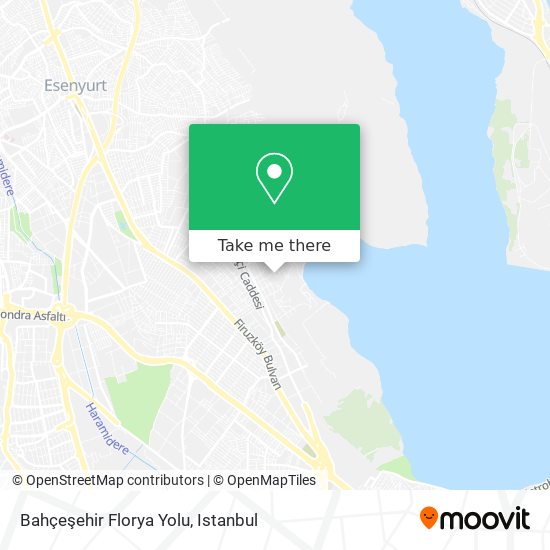 Bahçeşehir Florya Yolu map