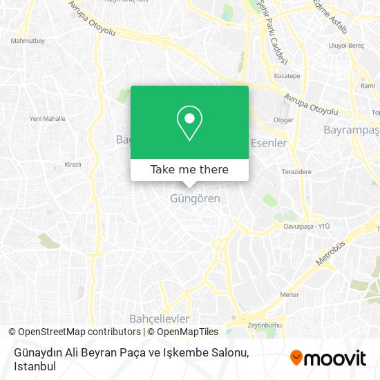 Günaydın Ali Beyran Paça ve Işkembe Salonu map