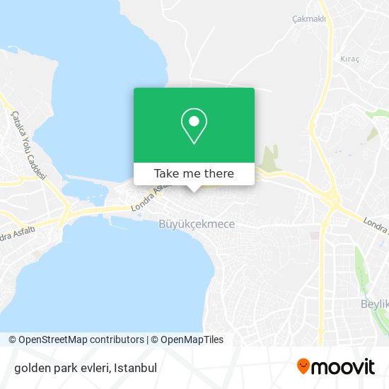 golden park evleri map