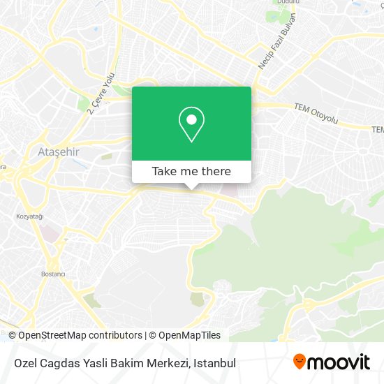 Ozel Cagdas Yasli Bakim Merkezi map